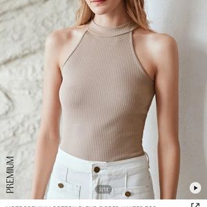 NWT Shein MOTIF Halter Tank